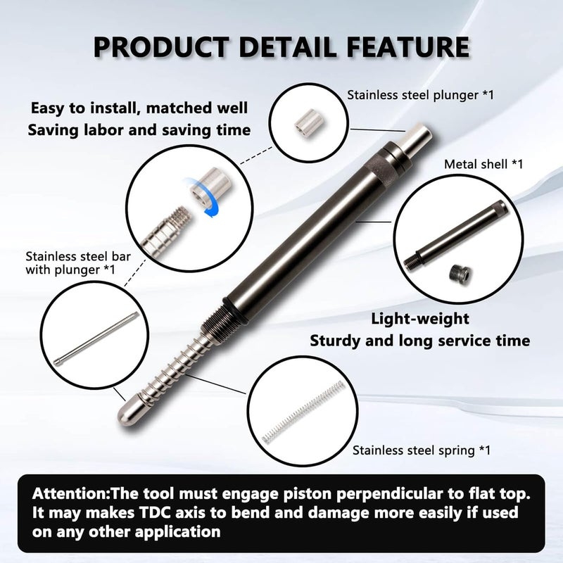 RAMATA Upgrade Top Dead Center Indicator TDC Whistler, Shift Indicator Replacement Part, 6" Long 14mm Thread, Replaced # 7880 - Image 4